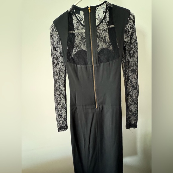 French Connection Black Lace Cocktail Dress - Picture 6 of 11